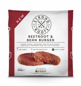 Beetroot & Bean Burger
